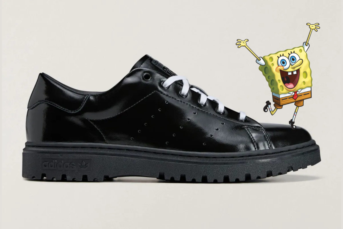 spongebob shoes black
