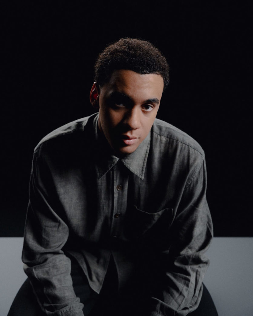 Jamal Musiala Air Jordan 4 Black Cat solebox