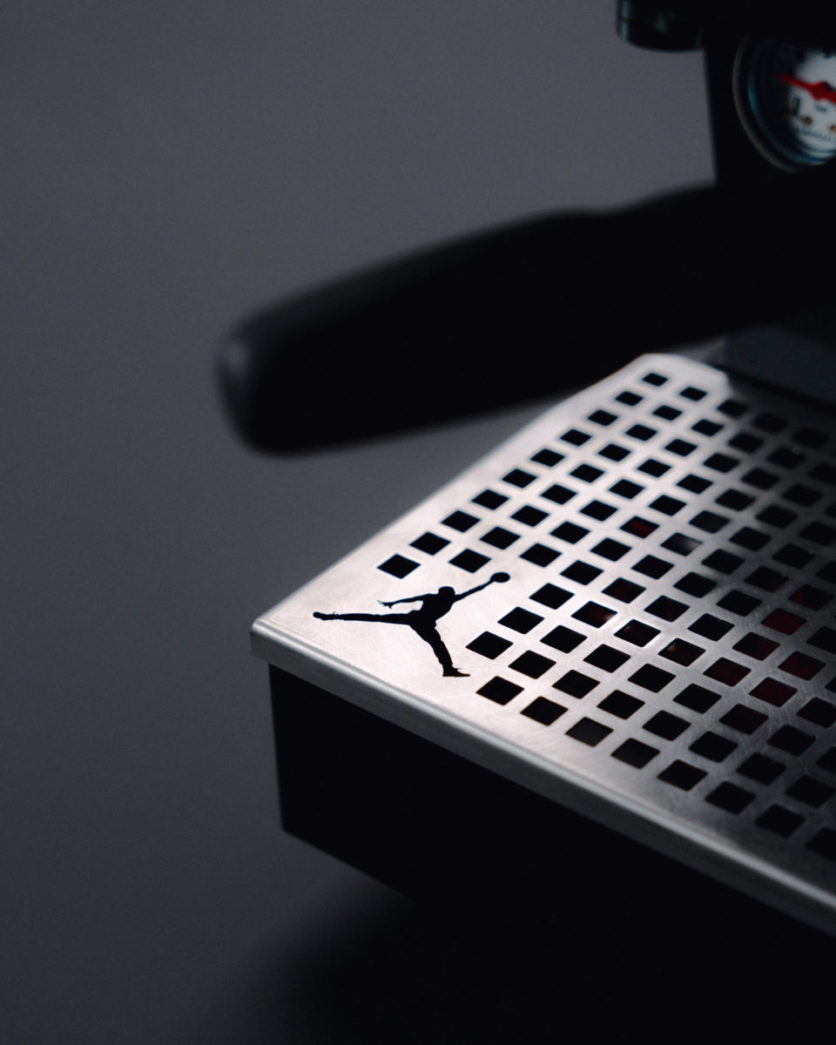 Jamal Musiala Air Jordan 4 Black Cat solebox