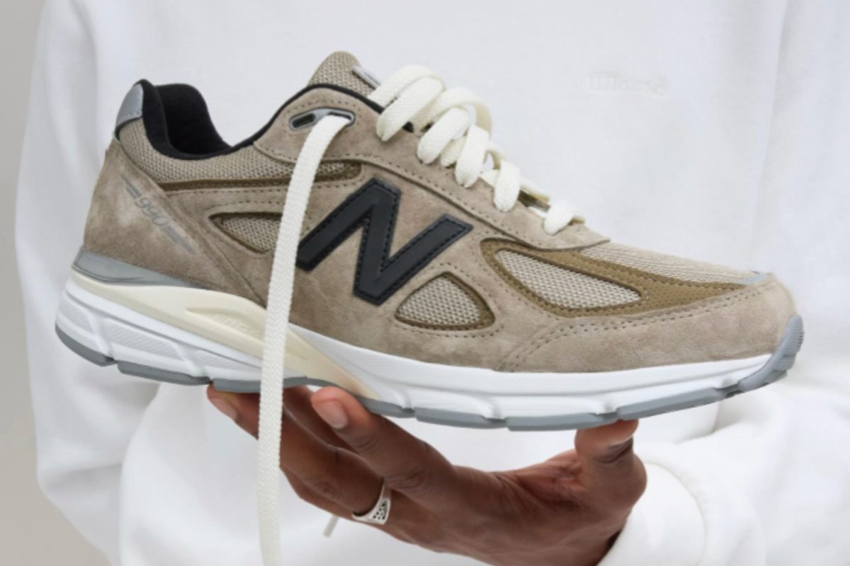 Auralee x New Balance 990v4 Made in USA 'London Fog' | U990AR4