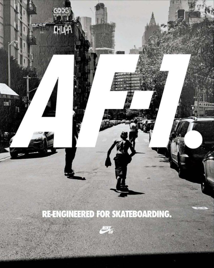 Kingswell skateshop aankondigingspost