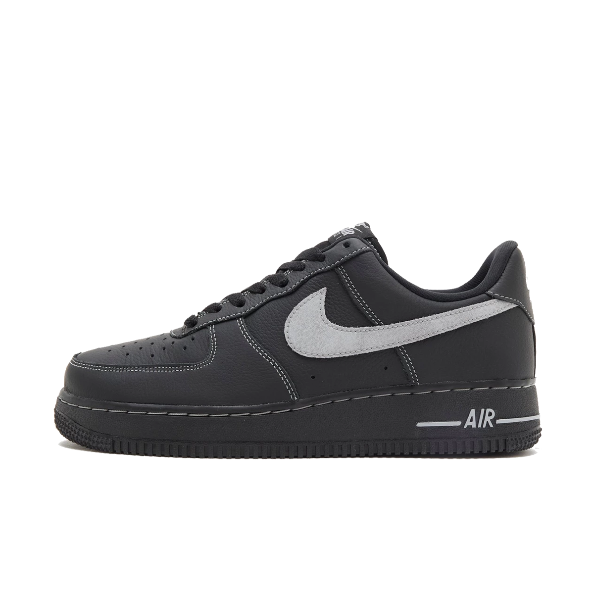 Nike Air Force 1 '07 LV8 Stitch 'Black & Grey' | HQ2037-006