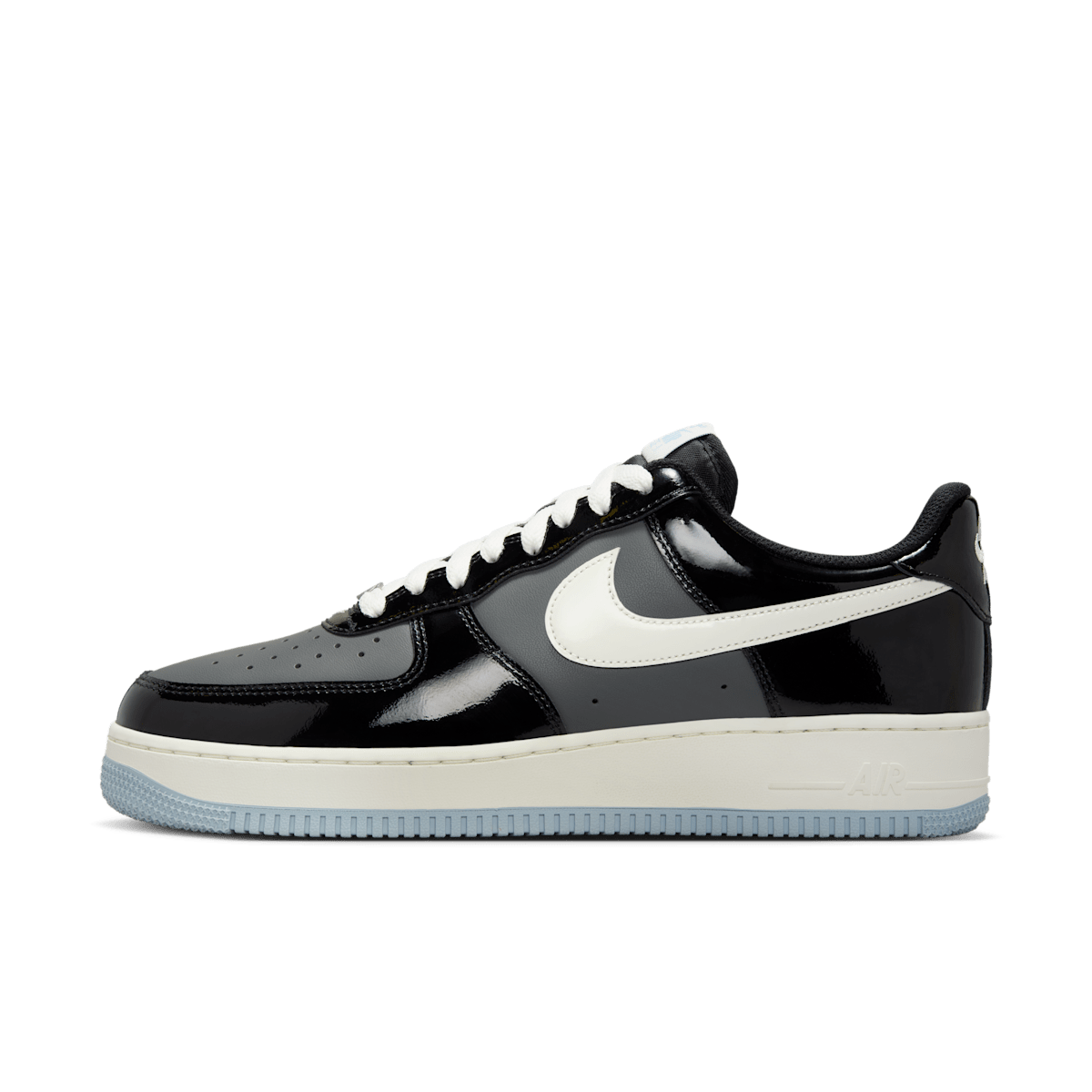 Nike Air Force 1 ブラック/アイボリー Nike Air Force 1 '07 White Black FQ4296-101 Men's Sneakers