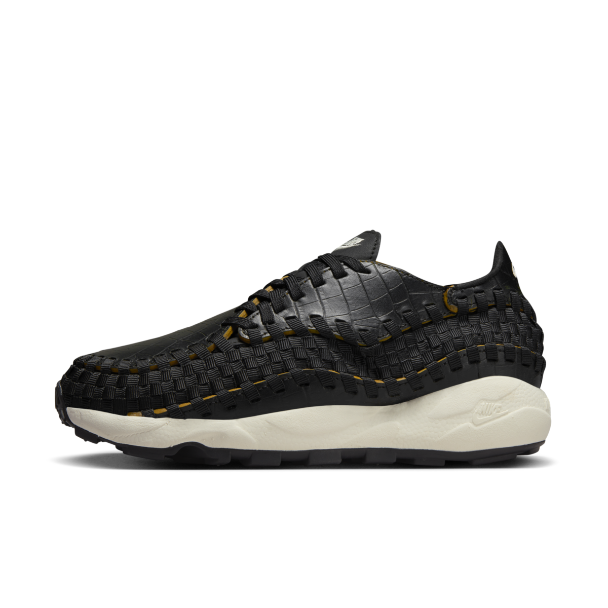 Nike Air Footscape Woven WMNS 'Black Croc' FQ8129-010