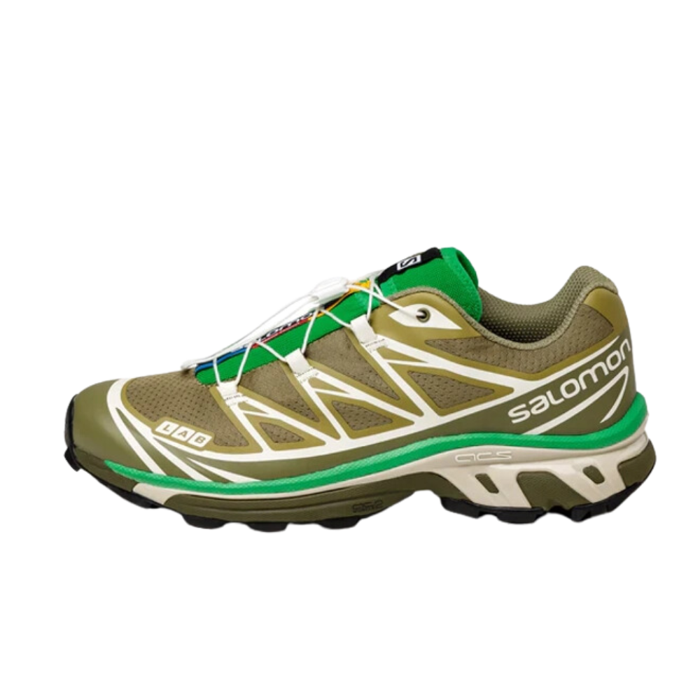 Salomon XT-6 Granite Green Blazing Orange | L47148100 | The