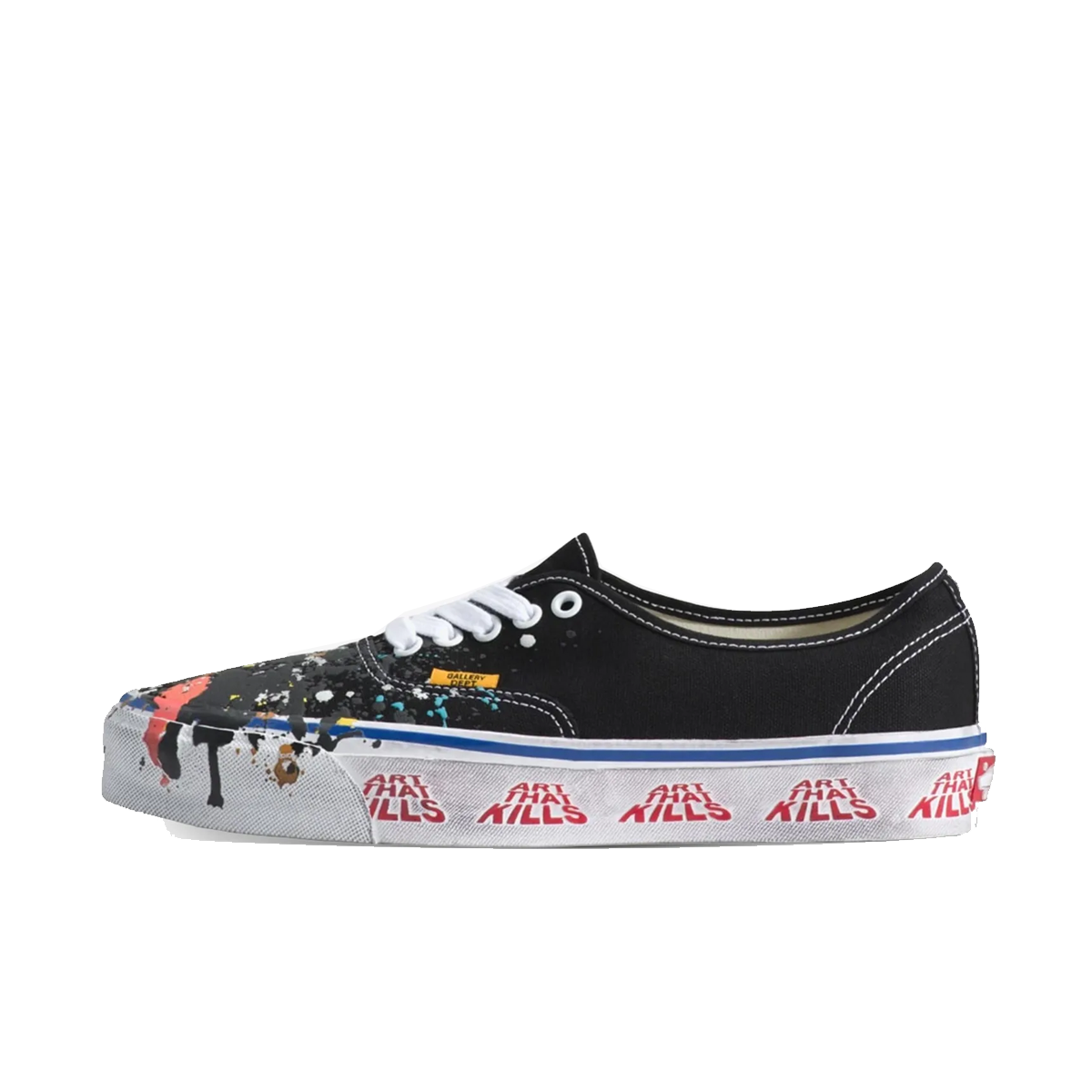 Gallery Dept. × Vans Authentic 44 27cm Gallery Dept x Vans OTW Authentic 44 'Black' | VN000EEUBLA1