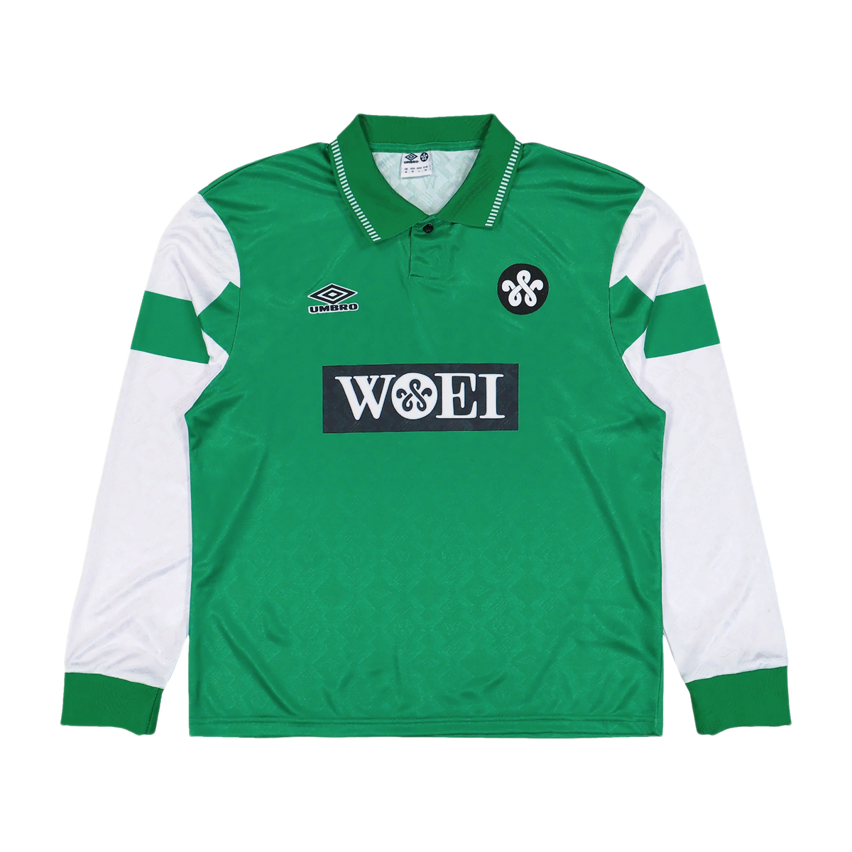 Woei x Umbro Long Sleeve Football Jersey 'Green' | UMTM0970-505