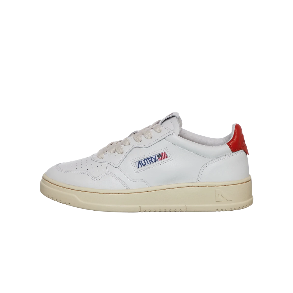 ☆要在庫確認☆ AUTRY AULMUH02PAPYRUSWHT Autry Sneakers met logopatch | Sneakerjagers