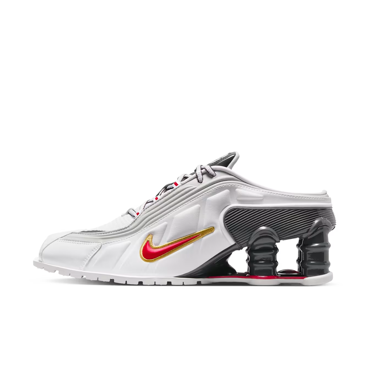 Martine Rose x Nike Shox MR4 'White & Varsity Red' | IM5420-100