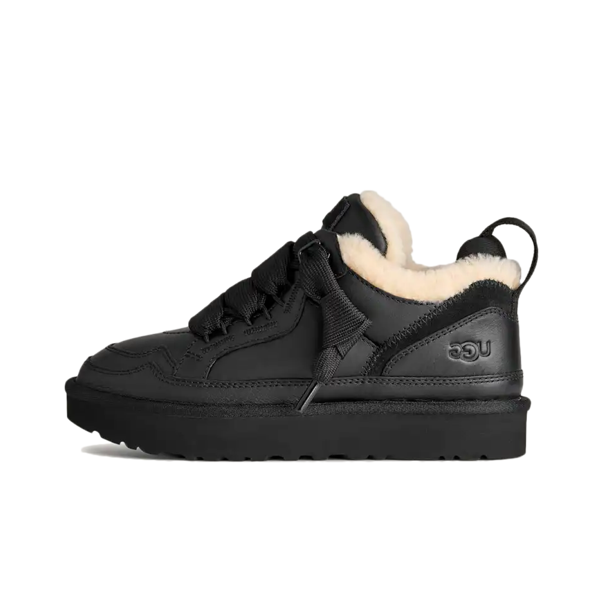 【UGG】Lo Lowmel BLK UGG Lo Lowmel Black Sneakers - Women's – MyCozyBoots