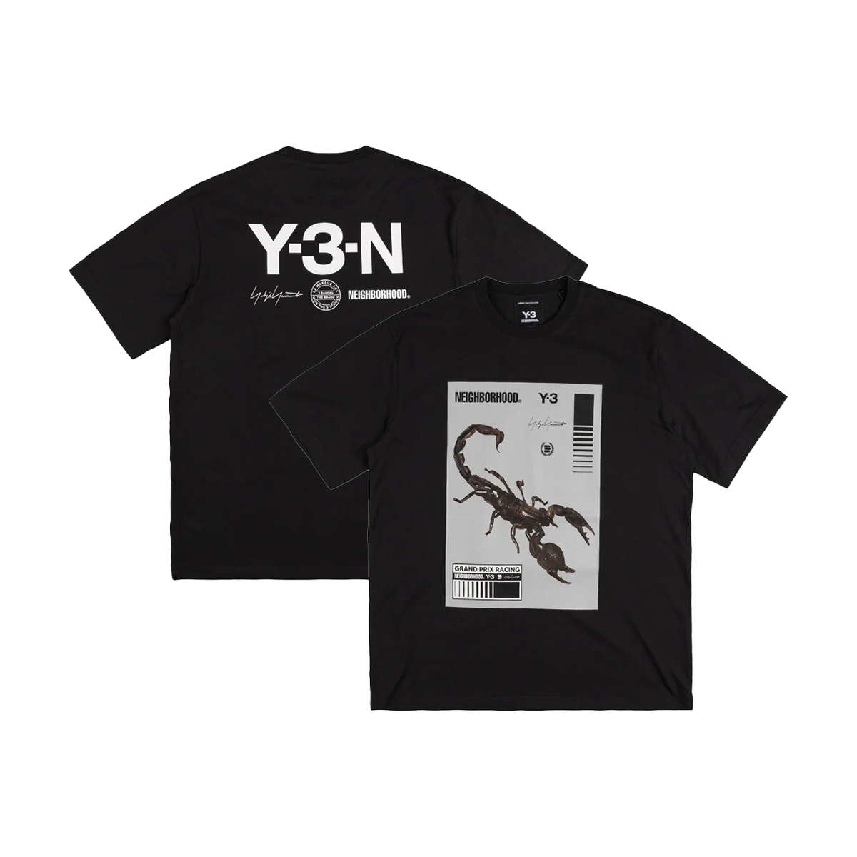 NBHD x adidas Y-3 Graphic Tee 'Black' | KC8823 | Sneakerjagers