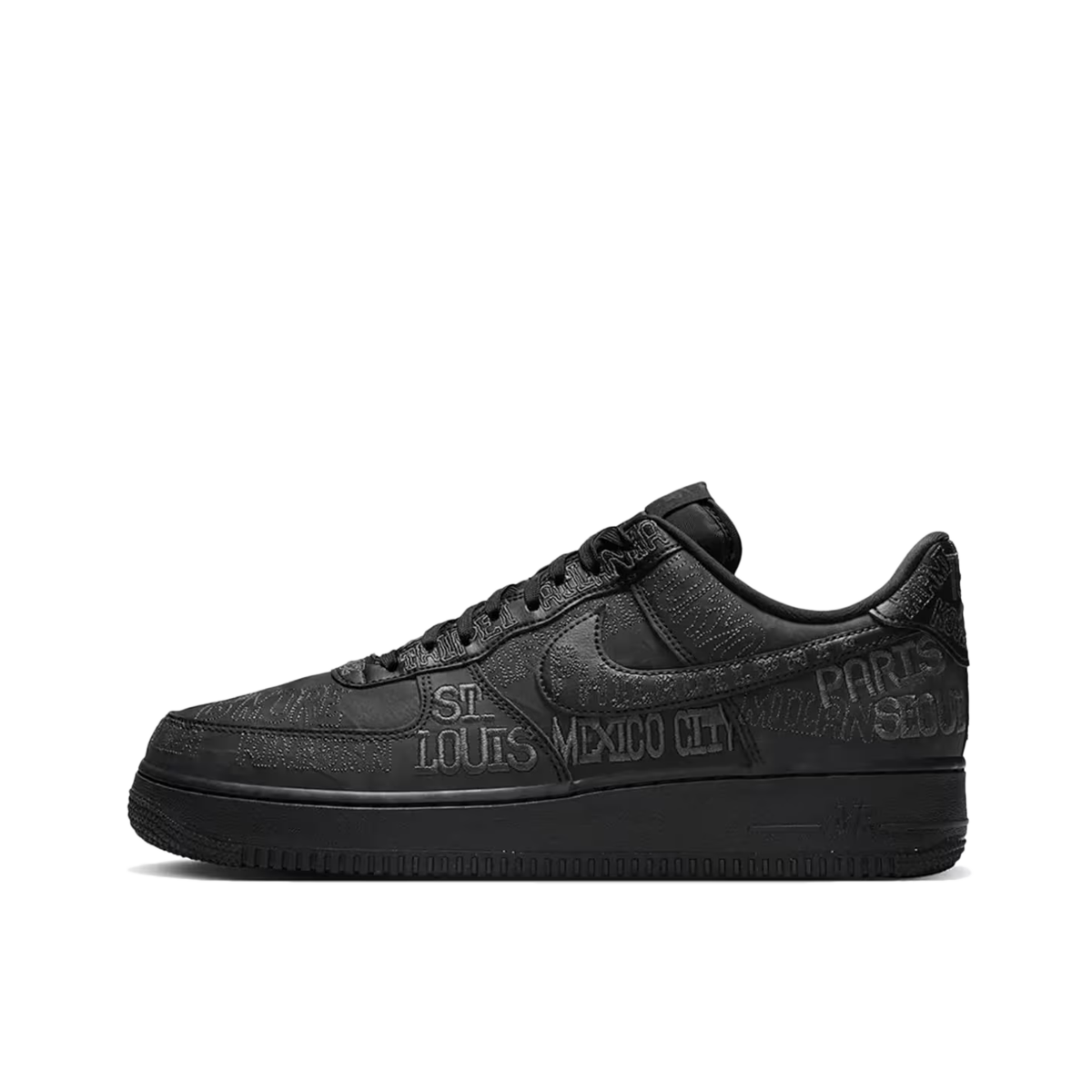 Nike Air Force 1 Low 'World Tour' - Black | II1549-001 | Sneakerjagers