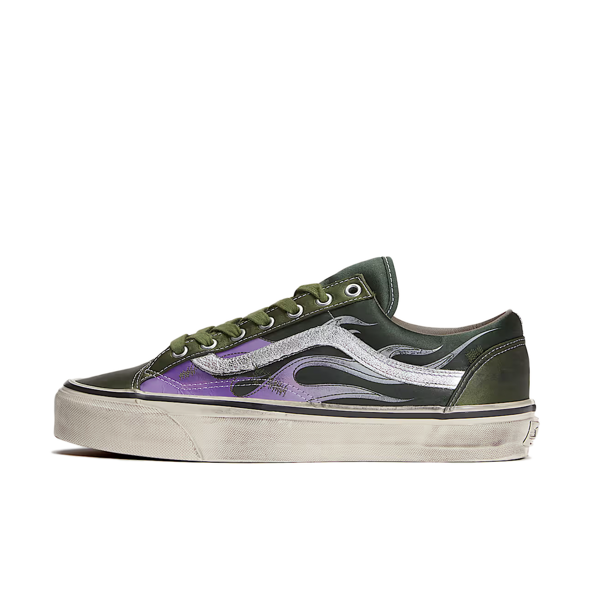 Vans LX Old Skool 36 'Green Archive Flame' | VN000D9RGRK