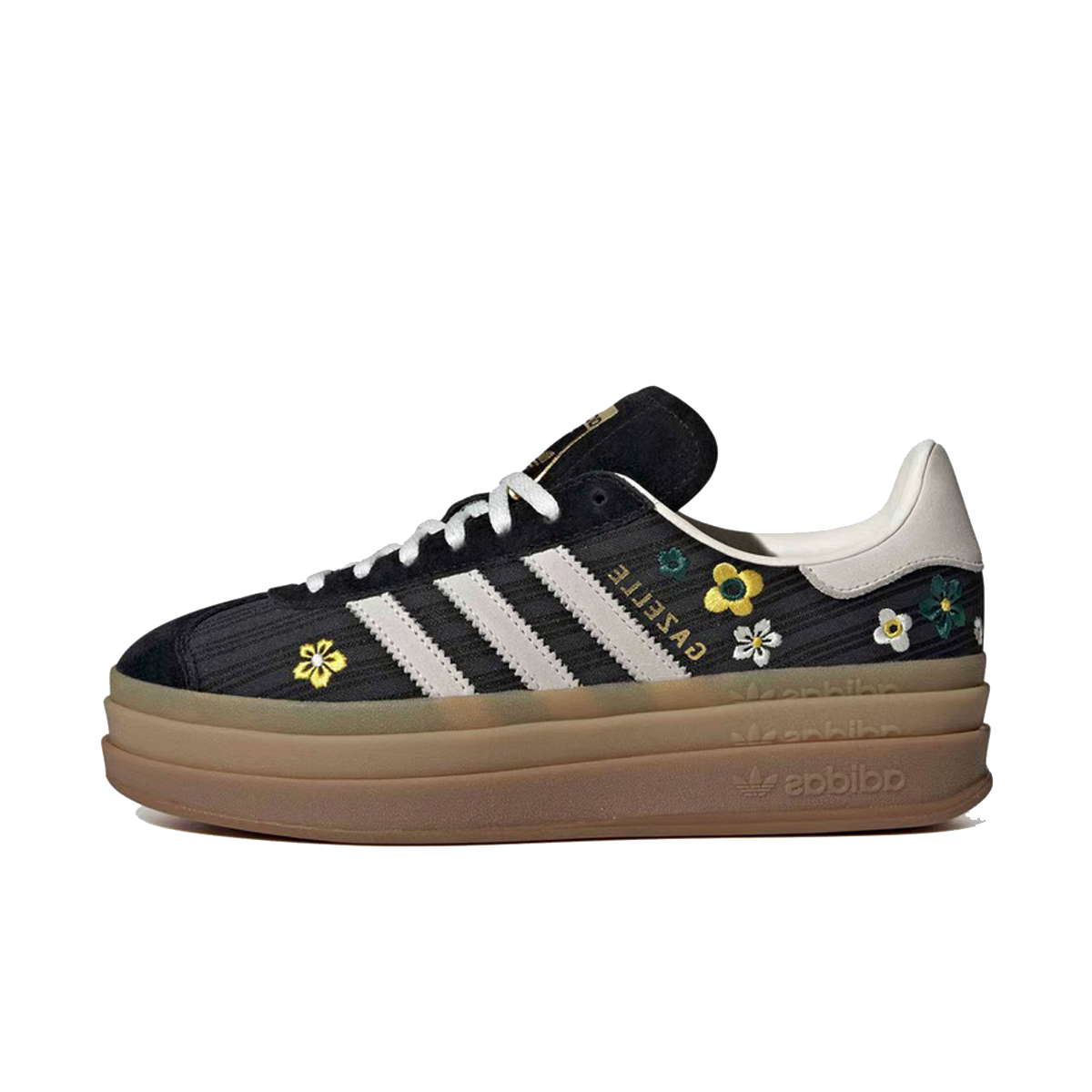 Liberty London x adidas Originals Gazelle Bold 'Black' | IH1922