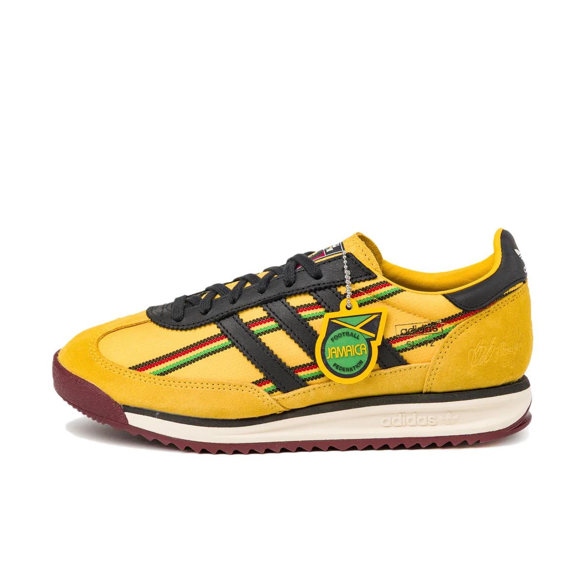 Bob Marley x Jamaica Football Federation x adidas SL72 RS 'Away