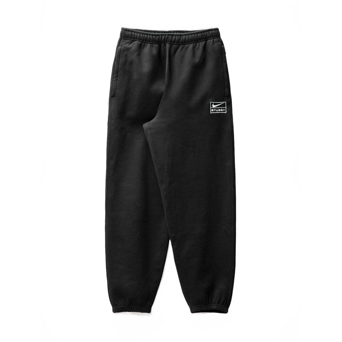 Stüssy x Nike Washed Fleece Trousers 'Black' | FN5235-010