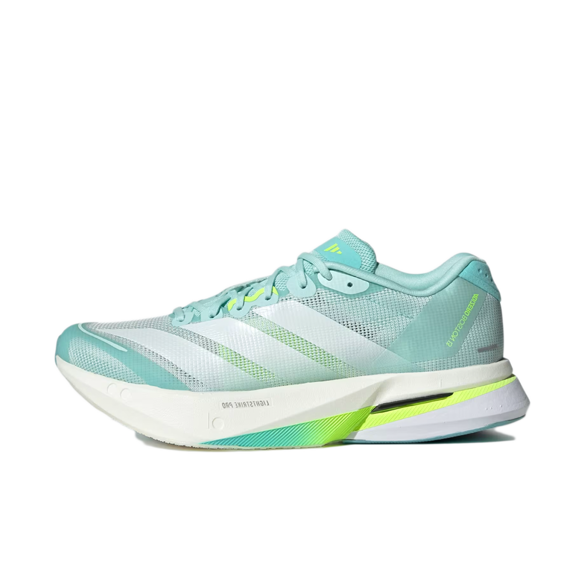 adidas Adizero Boston 13 White Pure Teal JR4791 new Adidas Adizero Boston 13 | Trackandfieldclothes main image 3