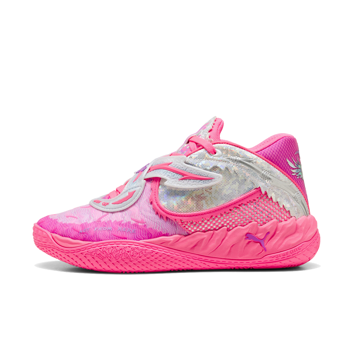 Puma LaMelo Ball MB.05 World Tour Basketball Shoes 312129-01 Men\'s Size 10 Puma Basketball LaMelo Ball MB.05 World Tour Pink Limited  main image 2