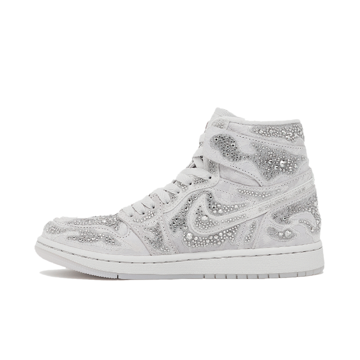 Swarovski X Air Jordan 1 Retro High OG WMNS 'Vast Grey' | HF6248
