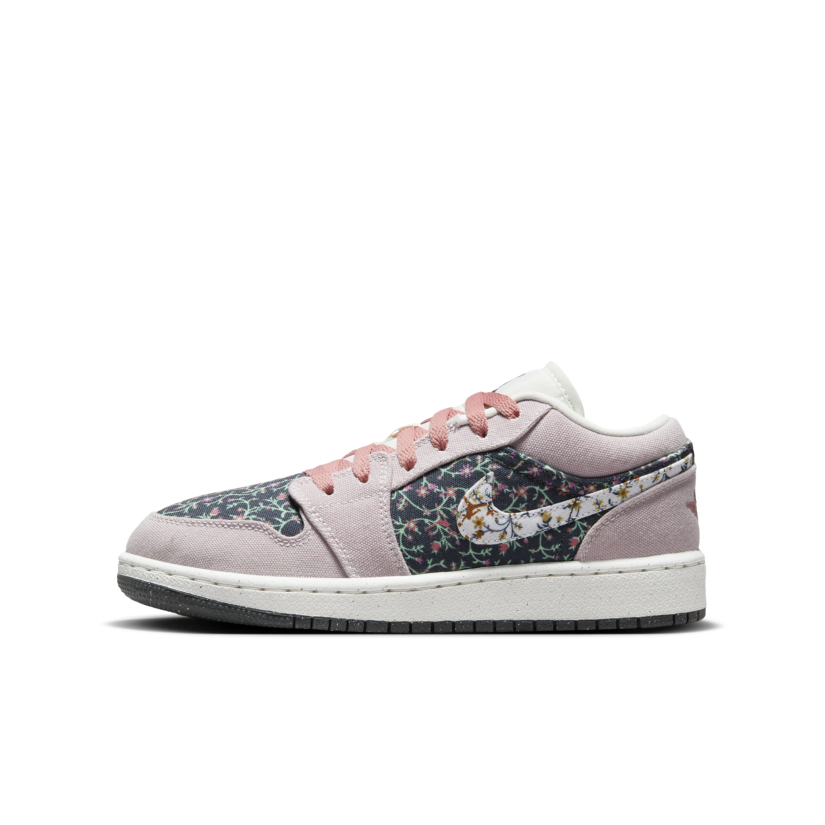 Air Jordan 1 Low SE GS 'Canvas Floral' | FJ3445-001 | The Drop Date