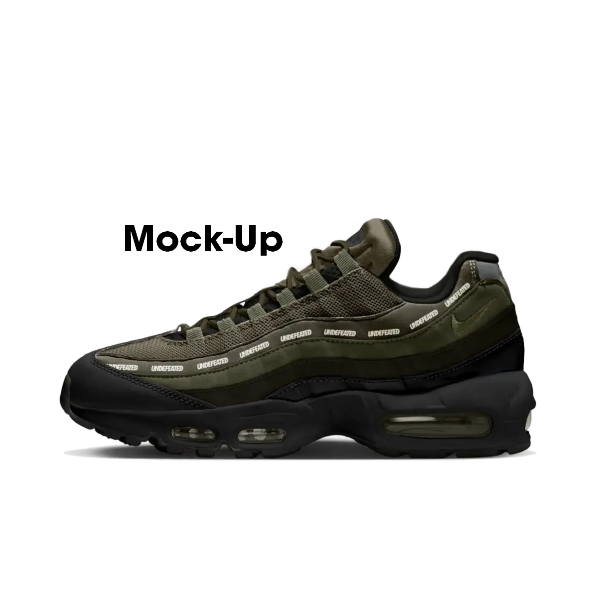 HOT Sneaker Air Max 95 Undefeated Undefeated X Nike Air Max