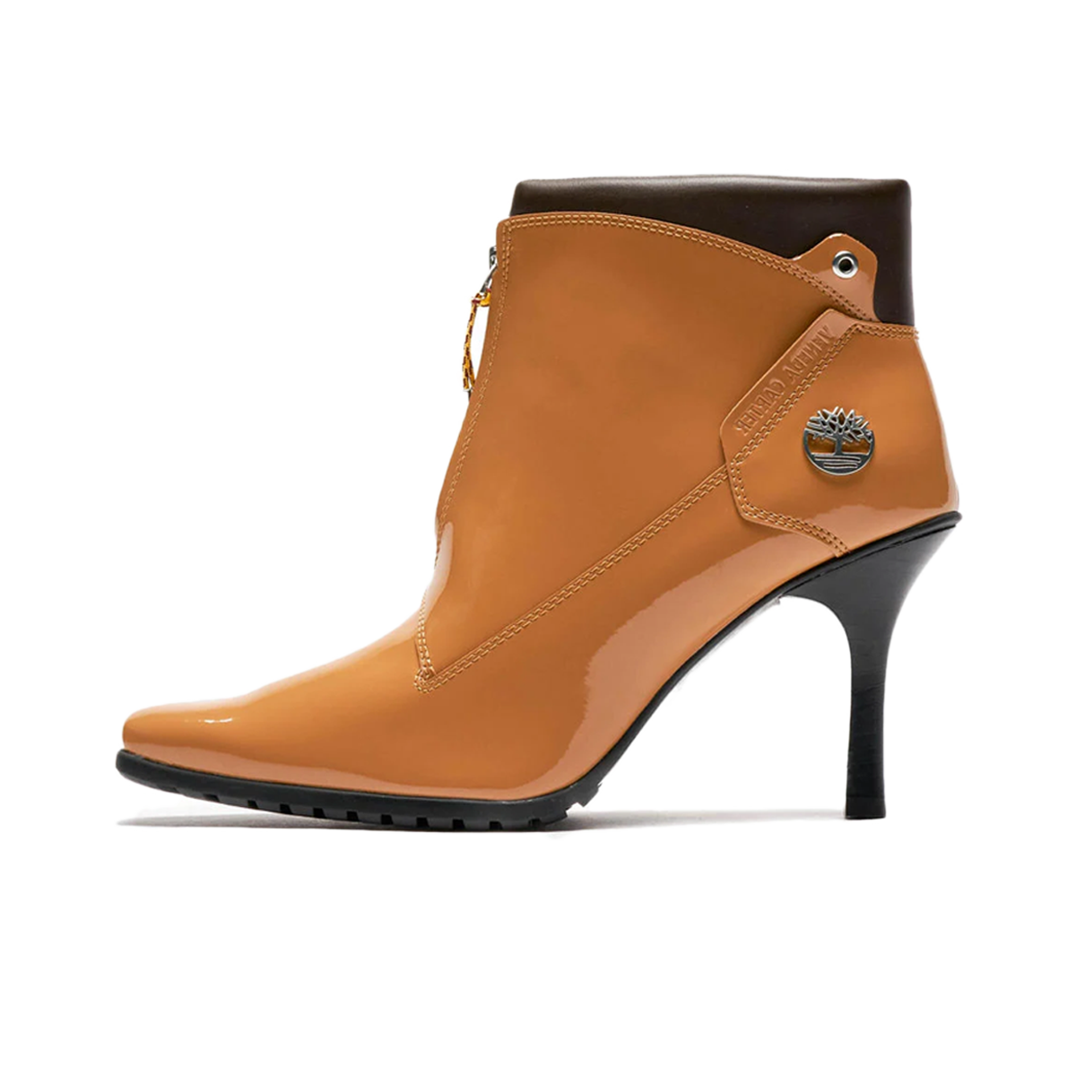 Veneda Carter x Timberland Mid Heel Boot 'Wheat Patent'