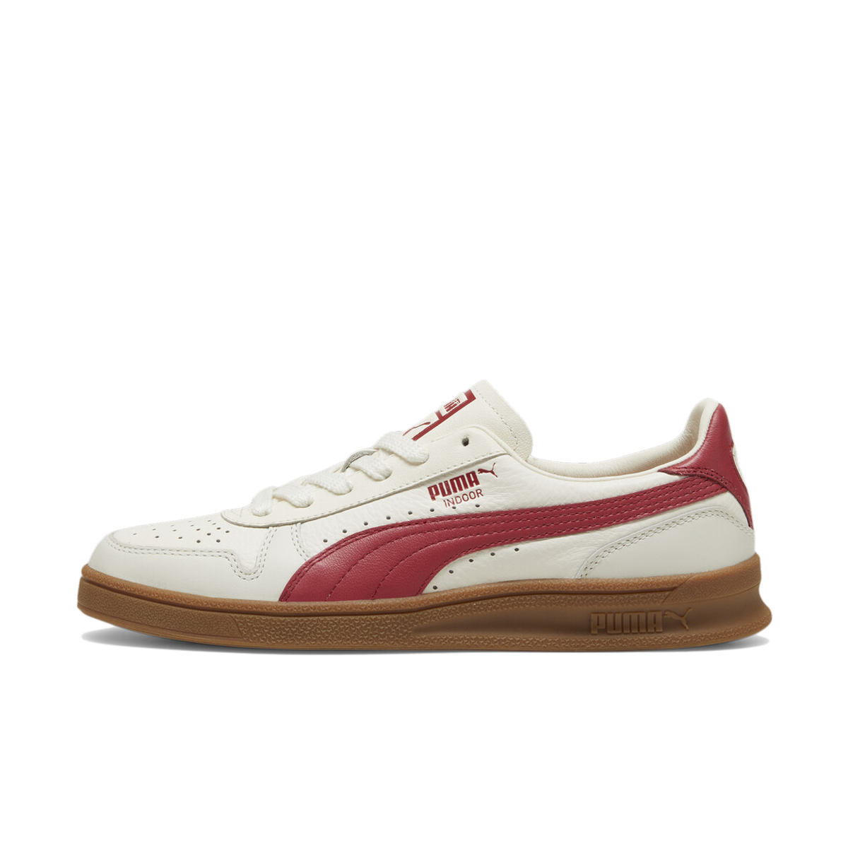 Puma white 2024 red shoes