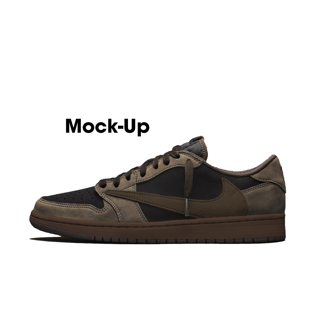 travis scott jordan 1 brown laces