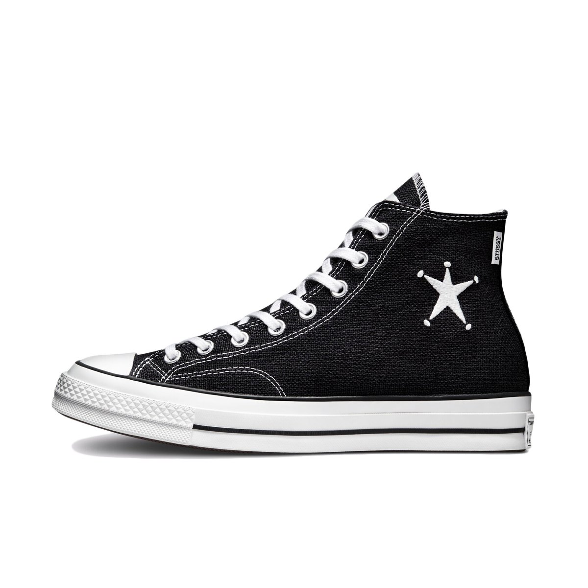 Stussy x Converse Chuck 70 'Black' A01765C