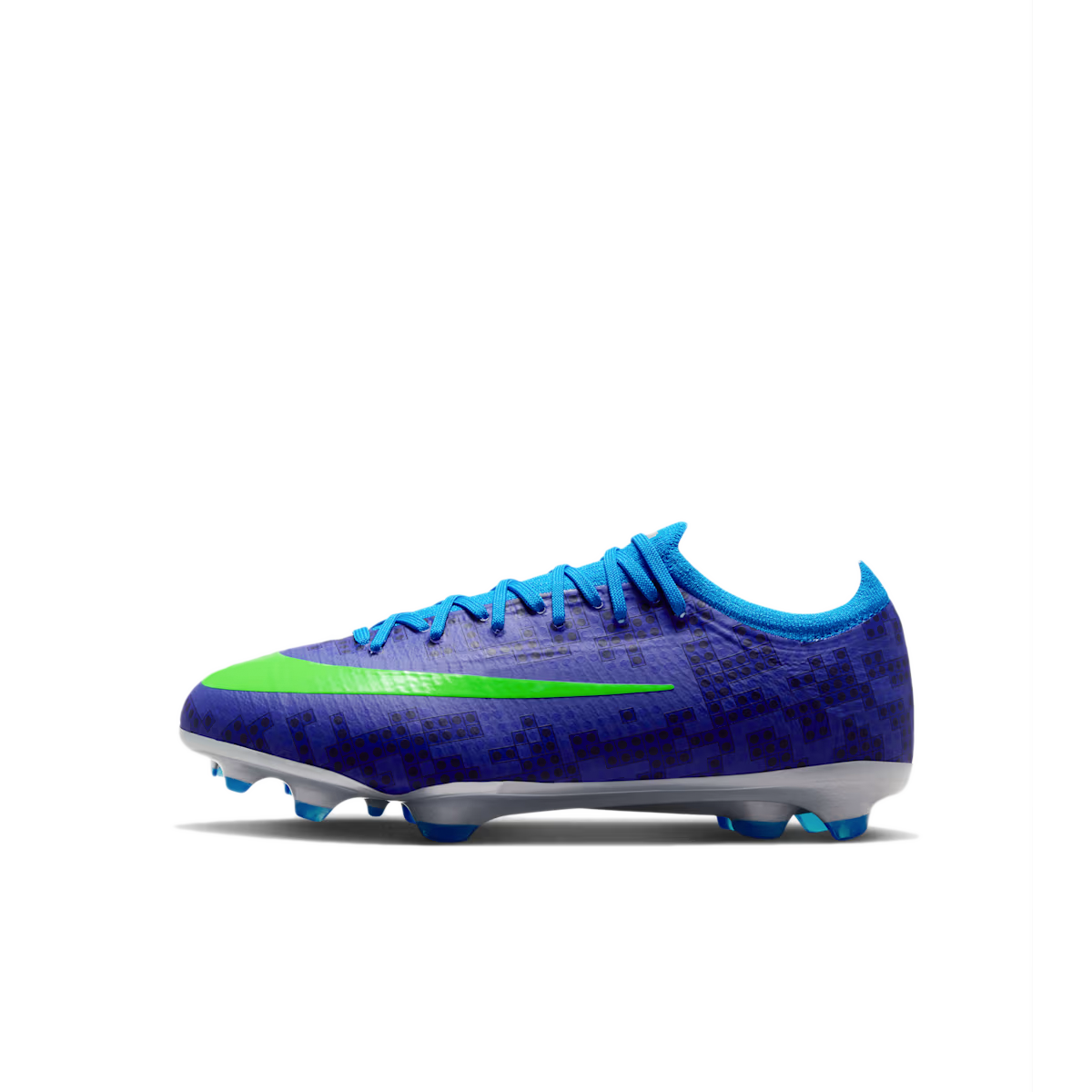 LEGO® x Nike Jr. Mercurial Vapor Pro GS 'Concord & Green Strike'