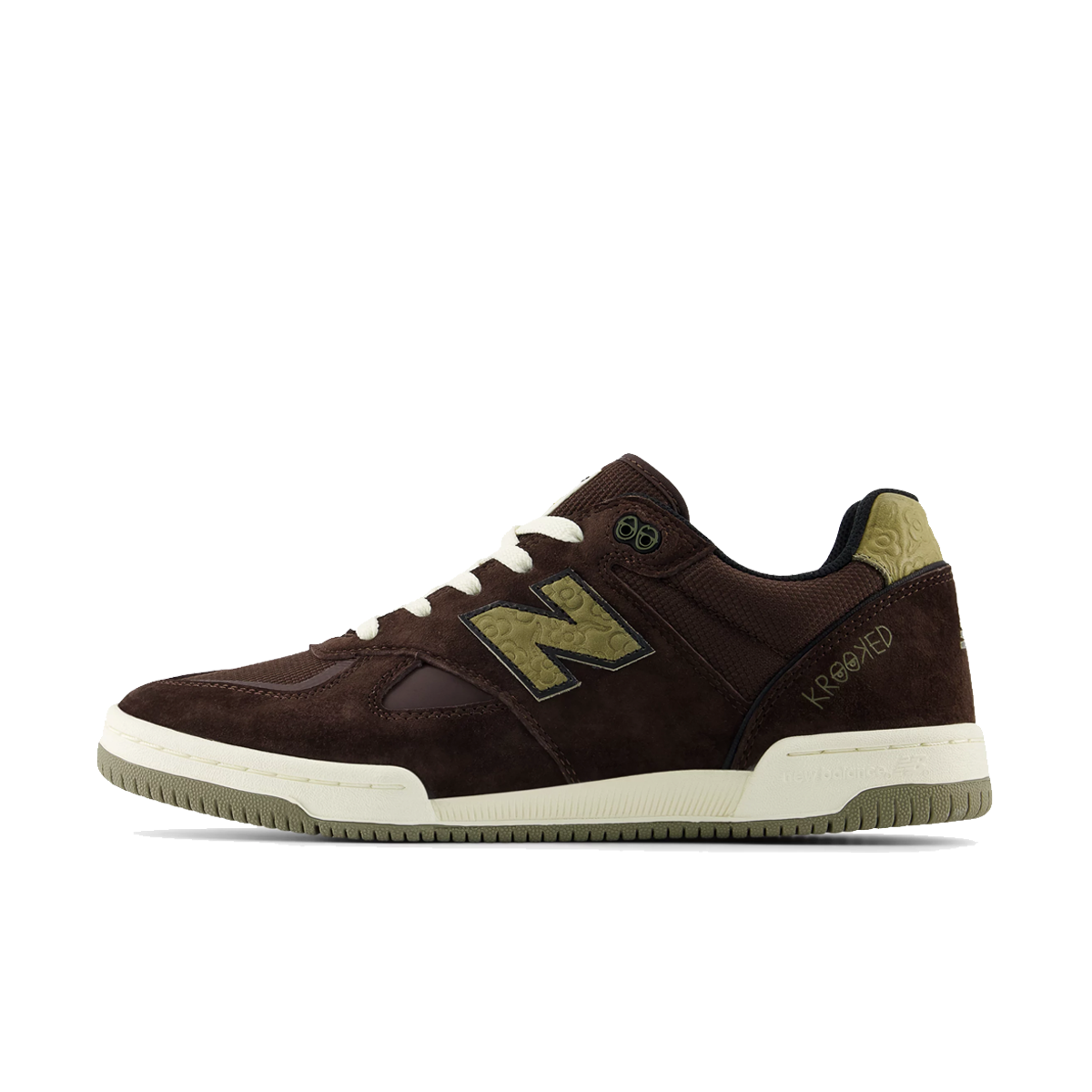 Krooked x New Balance Numeric 600 'Chocolate & Olive' | NM600KKD