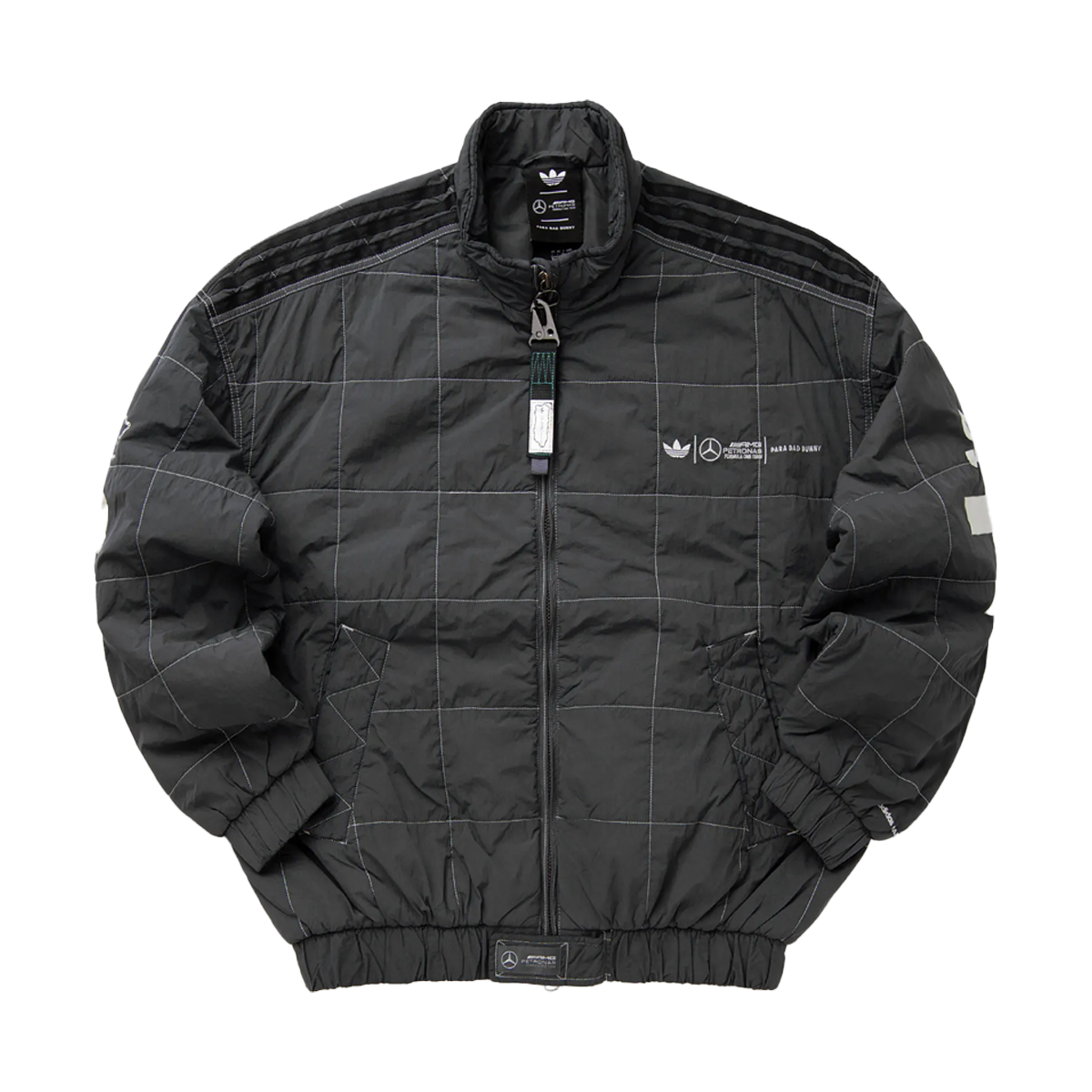 Bad Bunny x Mercedes AMG x adidas Racing Jacket 'Grey' | KH4143