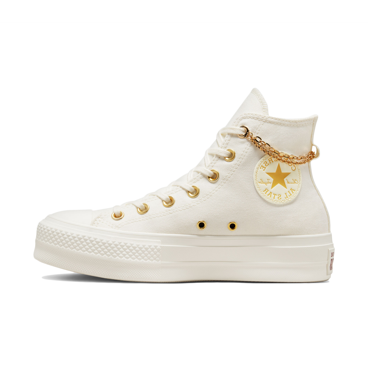 Converse Chuck All Star Lift Platform 'Gold Chain' | Sneakerjagers
