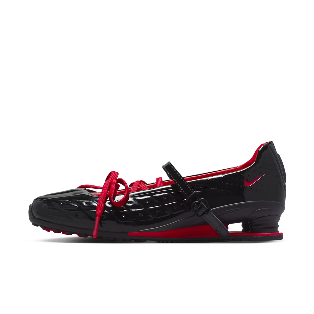 LABELHOOD x Nike Shox Z Calistra WMNS 'Black & University Red