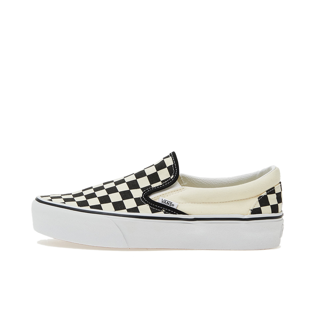 Vans platform 2024 slip on checkerboard