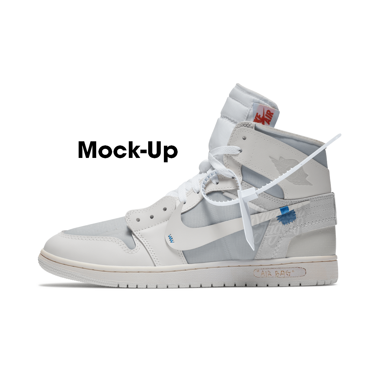 Off-White x Air Jordan 1 High OG 'White' AA3834-100