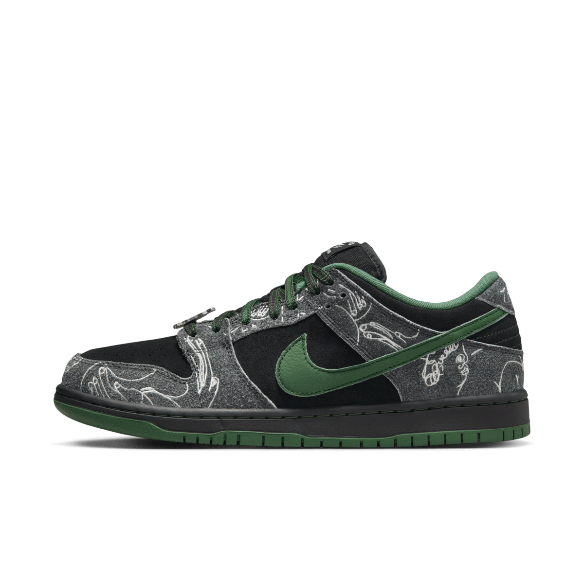 There Skateboards x Nike SB Dunk Low 'Gorge Green' HF7743-001