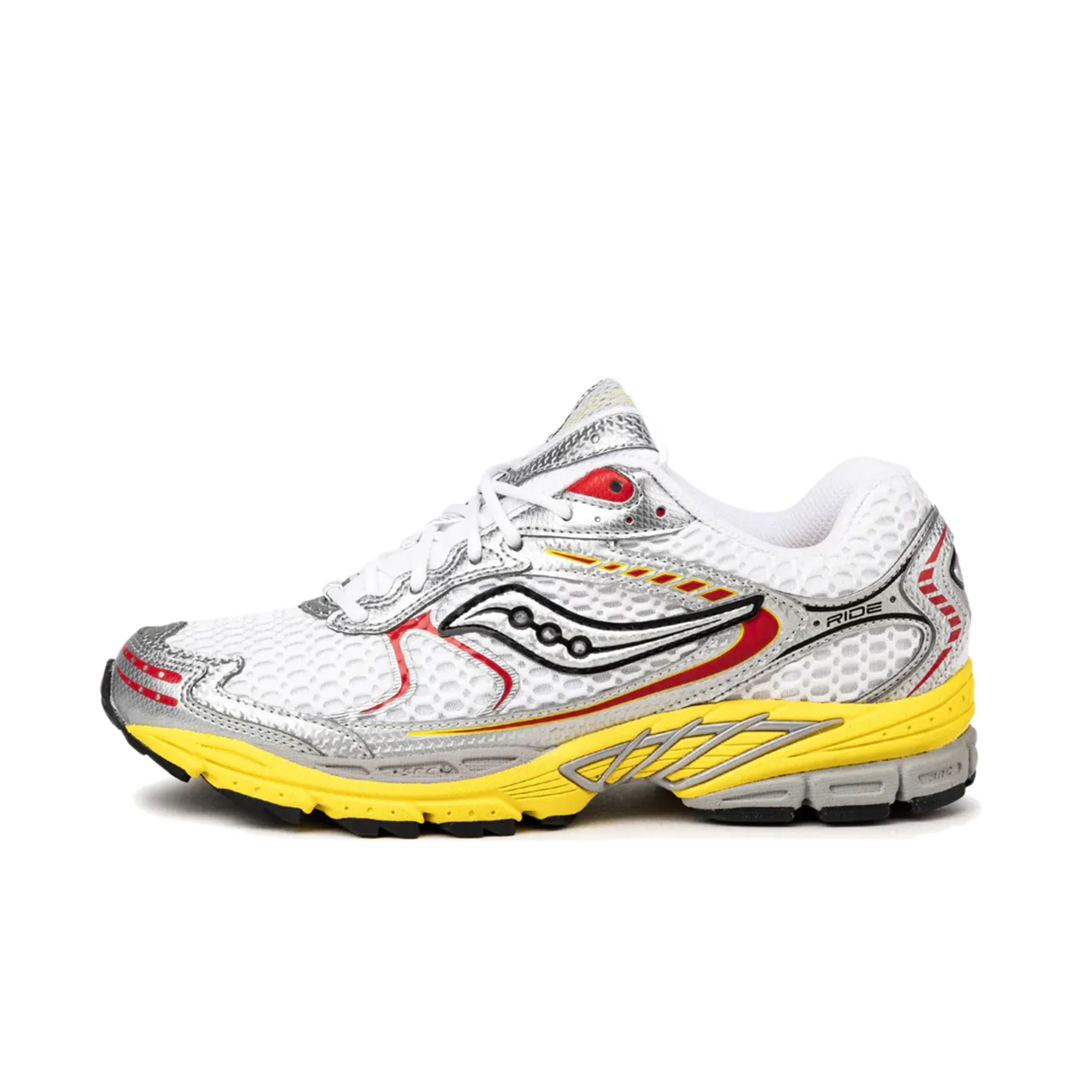 Saucony Pro Grid Ride 1 'White & Buttercup'