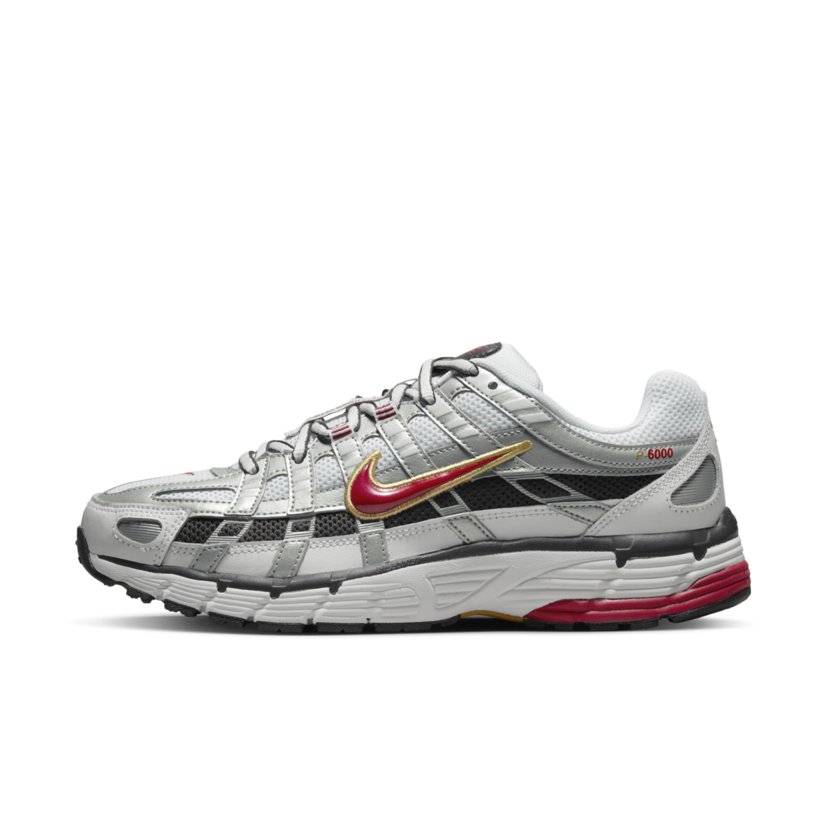 Nike P-6000 WMNS 'White Gold Red'