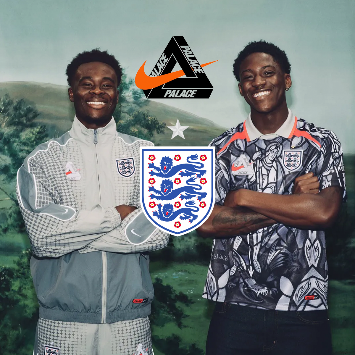Palace x Nike X2 Capsule Collection 'England