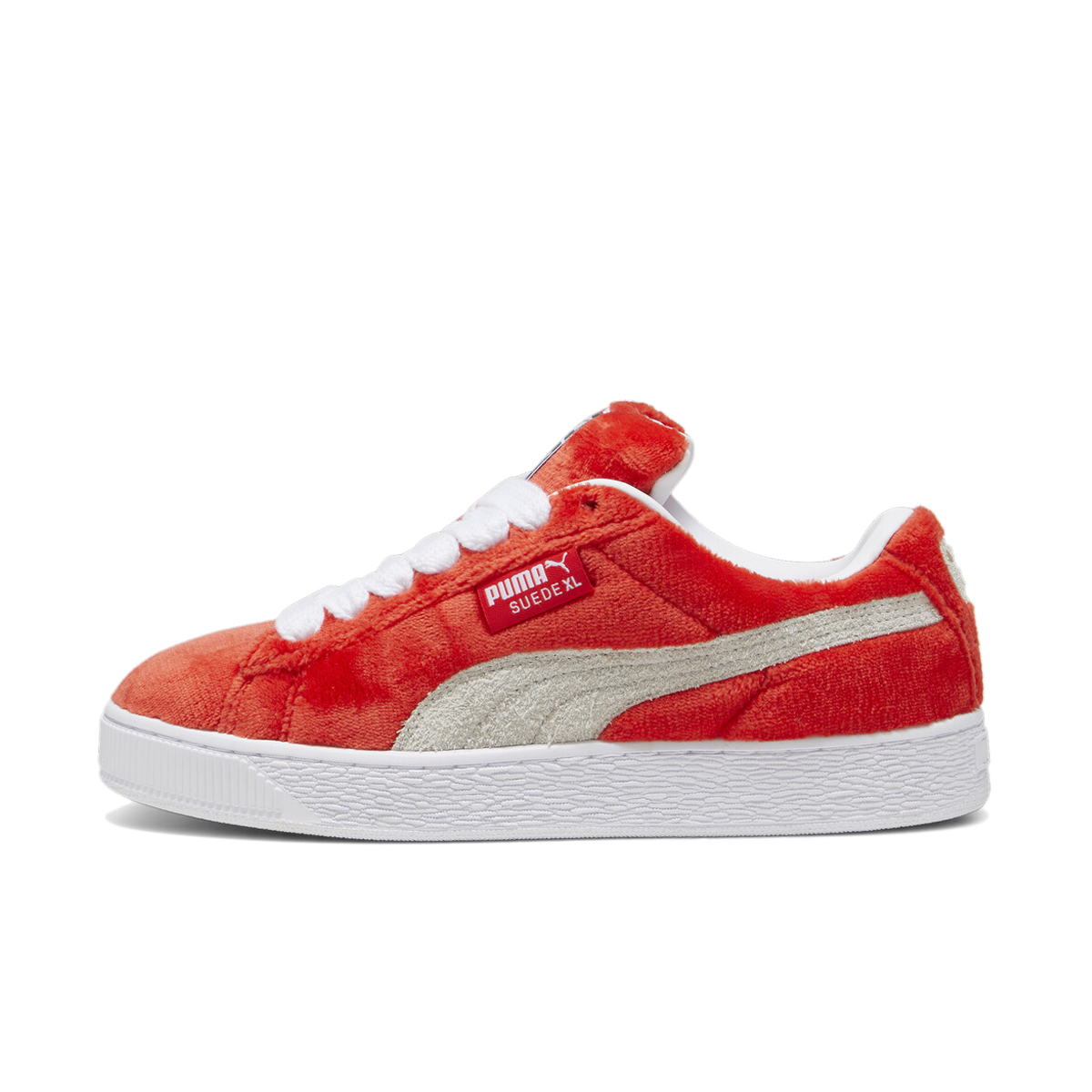 Puma hot sale red suede