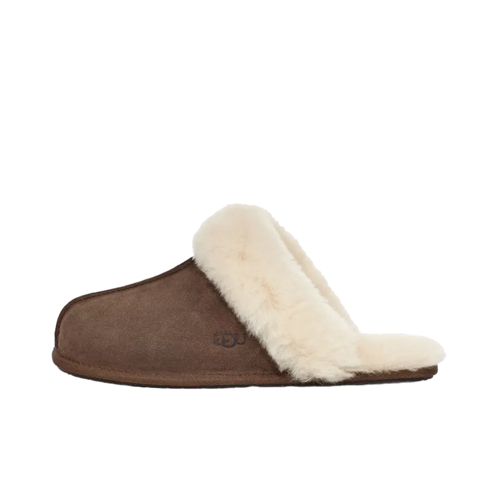 サンダル・ミュール UGG FW25 Camel suede Scuffette II slippers (1106872 CHE) UGG Women's Scuffette II Slippers Authentic with Original