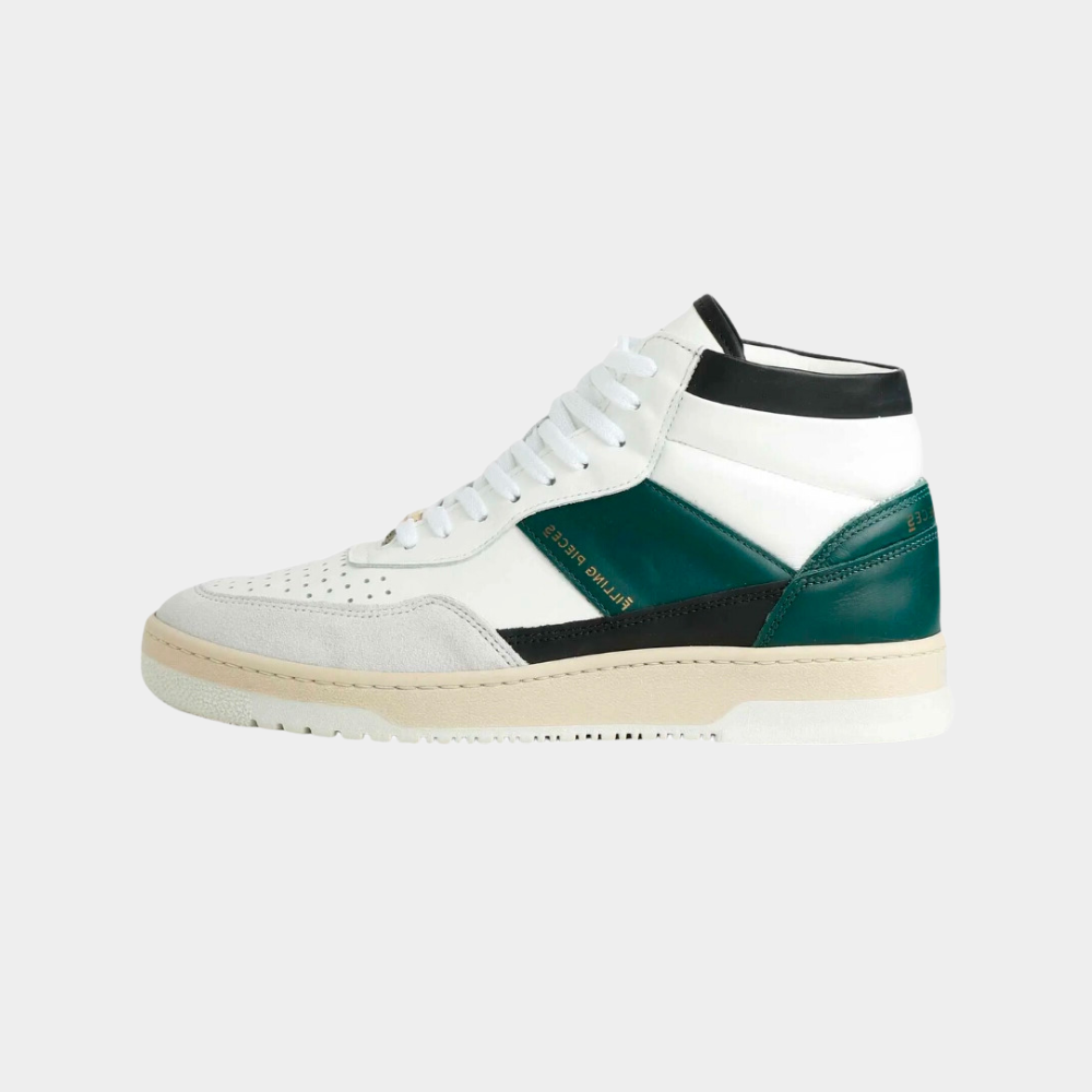 FILLING PIECES スニーカー Mid Ace Spin Silver 5533349-1975 Filling Pieces Mid Ace Spin Sneakers | Uncrate Supply