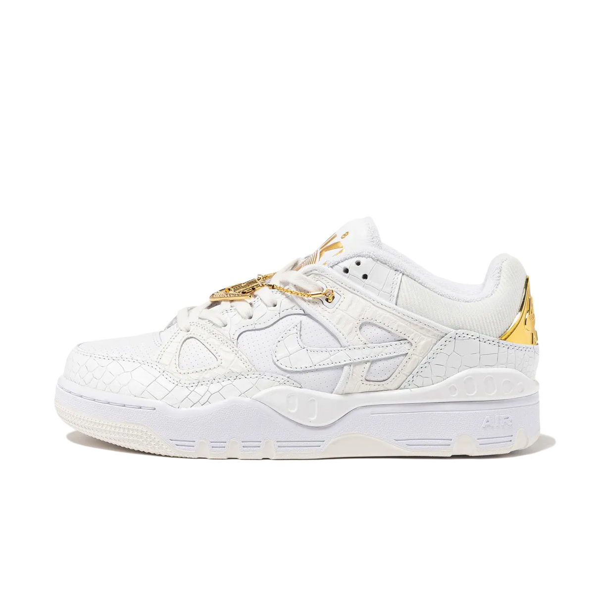 白花 NIGO x Nike Air Force 3 SP 'White Croc' | HF7630-100 | The Drop Date