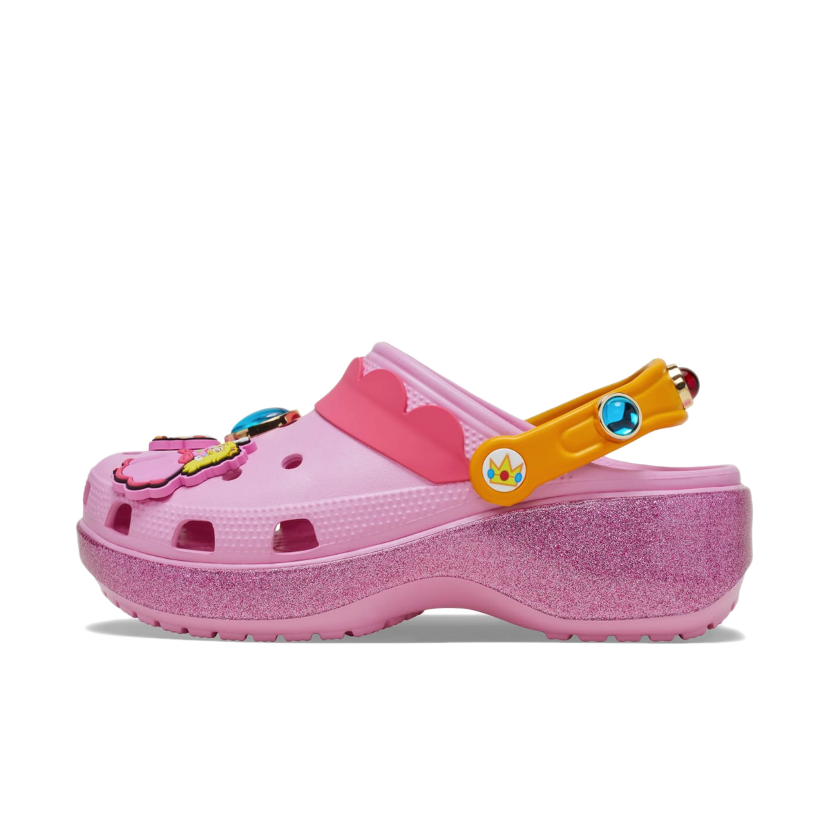 Nintendo's Super Mario x Crocs Classic Platform Clog 'Princess Peach'
