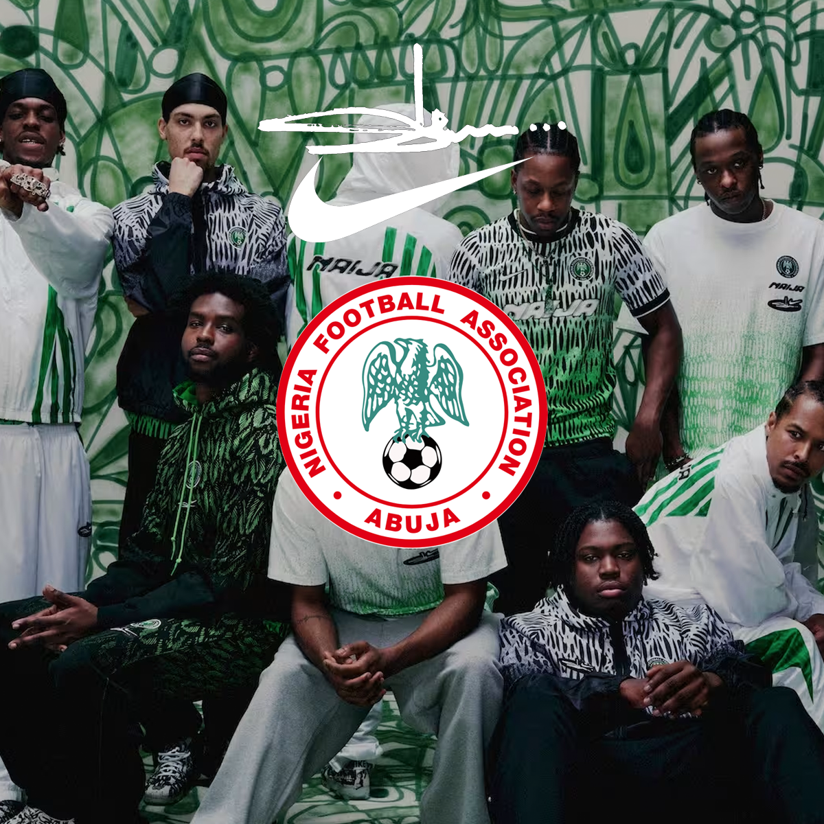 Slawn x Nike X2 Capsule Collection 'Nigeria'