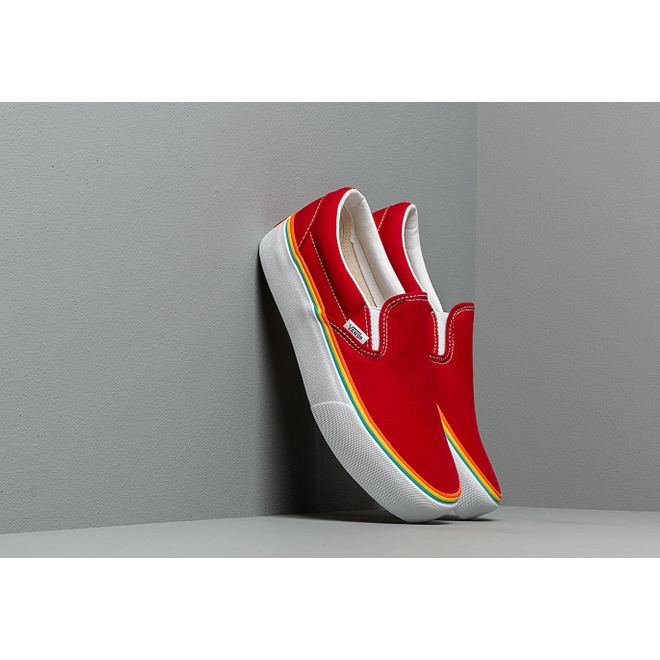 vans red rainbow
