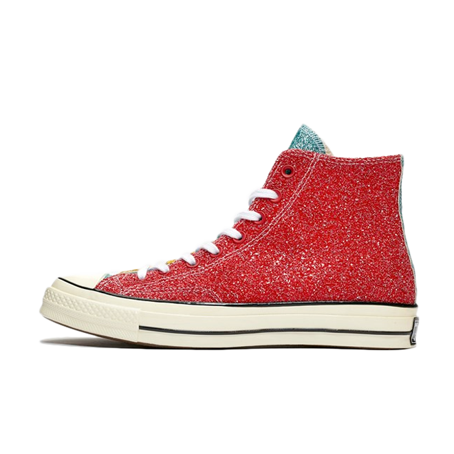 JW Anderson X Converse Chuck 70 'Red Glitter' 164694C