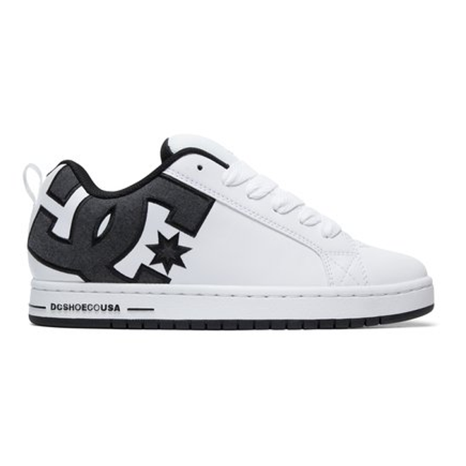 dc shoes court graffik white