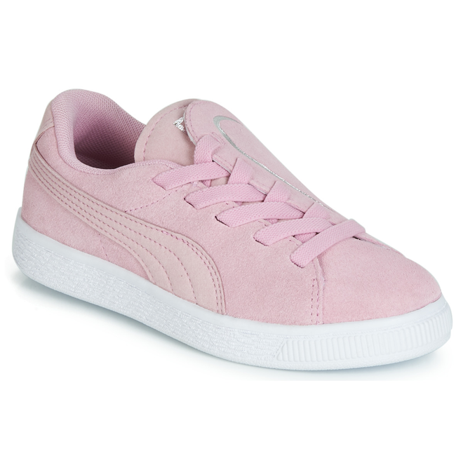 puma lilac sneakers